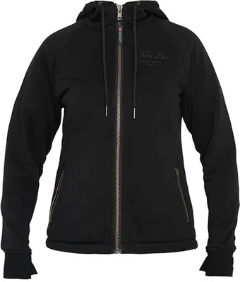 Immagine prodotto di John Doe XTM 2.0 felpa con cappuccio con zip da donna, nero, S
