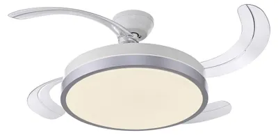 Produktbild von JUST LIGHT LED Deckenventilator KOPTA warmweiß - kaltweiß dimmbar inkl. Fernbedienung Wohnzimmer, Kinderzimmer, Schlafzimmer