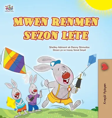 Produktbild von I Love Summer (Haitian Creole Children's Book)