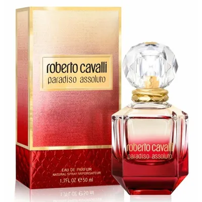 Obrázok produktu pre Roberto Cavalli Paradiso Assoluto, Ženy, Letné, 50 ml, Nádoba na jedno použitie, Čili paprička, Vistéria, Ružové korenie, Jazmín, ľalia