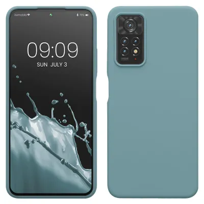 Produktbild von kwmobile Handyhülle für Xiaomi Redmi Note 11 Pro / Note 11 Pro (5G) / Note 12 Pro (4G) Hülle - Case Silikon - Kabelloses Laden - Schutzhülle Cover in