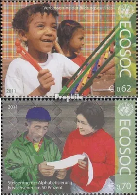 Produktbild von Briefmarken UNO - Wien 2011 Mi 730-731 (kompl.Ausg.) gestempelt ECOSOC