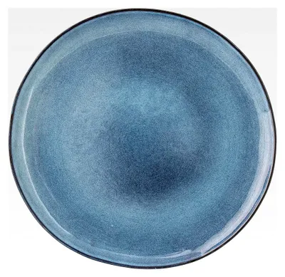Produktbild von Teller Sandrine, blau, Keramik, 28,5 x 2,5 cm
