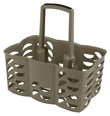 Produktbild von Gies 708476 Flaschenträger für 6 Flaschen 30,5x21x31cm EcoRecycled taupe