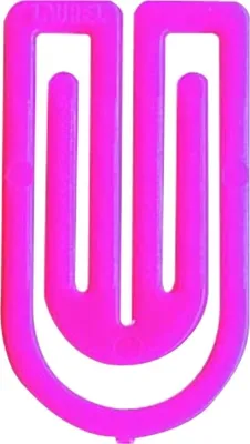 Produktbild von Büroklammern King Klip 50mm VE=50 Stück pink