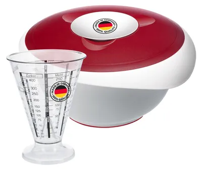 Obrázek produktu pro Westmark Sada pro přípravu a pečení: 1 mísa s víkem (3,5 l) + 1 odměrka