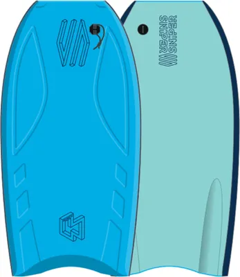 Image de SNIPER Bodyboard BunchII EPS Stringer 42,5 Cyan