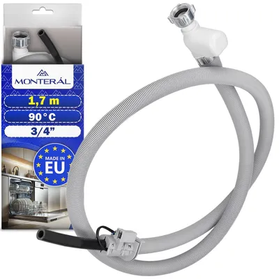 Aquastop-Zulaufschlauch Geschirrspüler 1,7 m, 3/4"