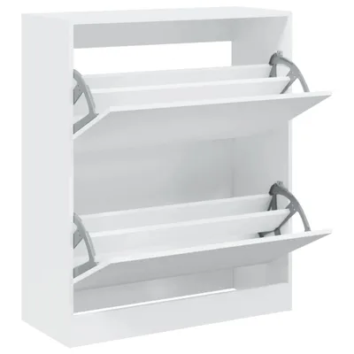 Immagine prodotto di vidaXL Scarpiera bianca 80x34x96,5 cm Materiale a base di legno