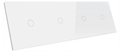 Obrázek produktu pro Dotykový vypínač světla BSEED 4 kanály WiFi bílý