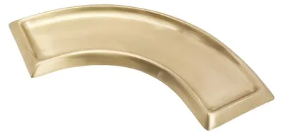Productafbeelding van Halfronde Kaarsenhouder van Messing 27 cm