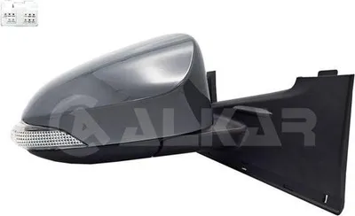 Immagine prodotto di ALKAR 6150529 Specchietto retrovisore esterno destro per TOYOTA Yaris hatchback (P13) Riscaldato Convesso Primerizzato Elettrico