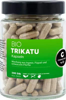 Produktbild von Cosmoveda - Trikatu Kapseln - 200 Stück