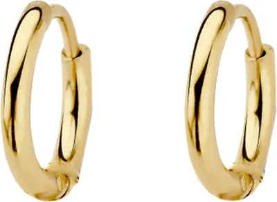 Produktbild von New Bling 9NBG-0618 Gouden Oorringen 17,5mm - 1,3 mm Dikte - 14 Karaat - Goud