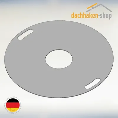 Produktbild von Grillplatte Feuerplatte ohne Grilleinsatz Ø 100 cm Edelstahl