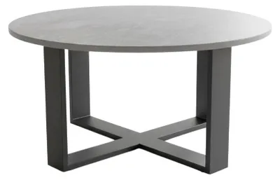 Produktbild von Design Couchtisch DA-333 rund Wohnzimmertisch Tisch 86 x 42 cm