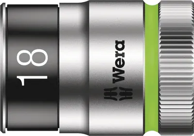 Image de Wera - 8790 HMC HF Douille Zyklop à emmanchement 1/2" avec fonction de retenue , 18.0 mm ; 5003738001