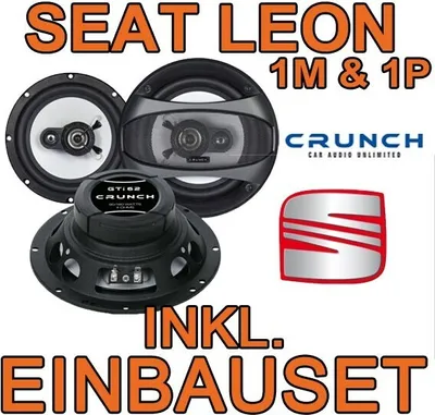 Produktbild von Crunch GTi62 - 16,5cm Triaxsystem für Seat Leon 1M & 1P - justSOUND