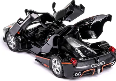 Produktbild von 1:32FXX K Alloy Sportwagenmodell Spielzeuggeschenke für Kinder schwarz