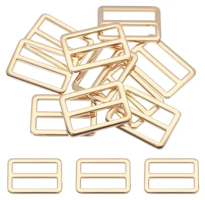 Produktbild von Steckverschluss - 25mm Klickverschluss aus Zinklegierung - Ersatz für Rucksackgurte und Gurtband - 10 Stück Gold