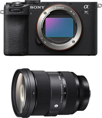 Image de SONY ALPHA 7C II NOIR + SIGMA 24-70 f/2.8 Art DG DN II SONY FE