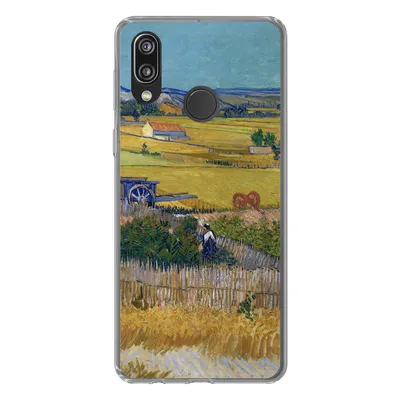 Produktbild von MuchoWow® Handyhülle Schutzhülle Hülle für Huawei P20 Lite (2020) Die Ernte - Vincent van Gogh Silikon Softcase Handy Hülle - Kartenhalter