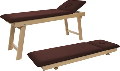 Produktbild von Therapieliege Tiziano Natur Massageliege Massagebank Praxisliege, 65 cm