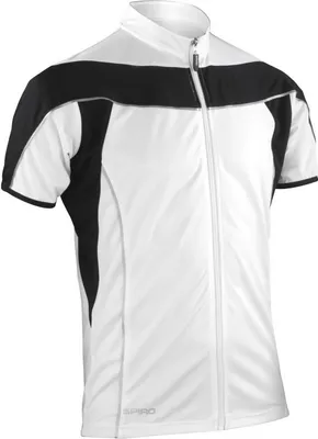 Obrázok produktu pre Spiro - "Bikewear" cyklistický dres pre mužov PC7415 (M) (Biela/Čierna)