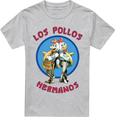 Produktbild von Breaking Bad - "Los Pollos Hermanos" T-Shirt für Herren/Damen Uni TV20855 (5XL) (Sportliches Heather)