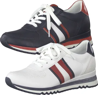 Produktbild von MARCO TOZZI Damen Halbschuhe Schnürschuhe 2-23766-26, Größe:38 EU, Farbe:Weiß