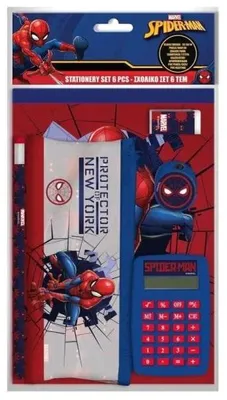 Produktbild von Spiderman-Federmäppchen mit Taschenrechner – Diakakis