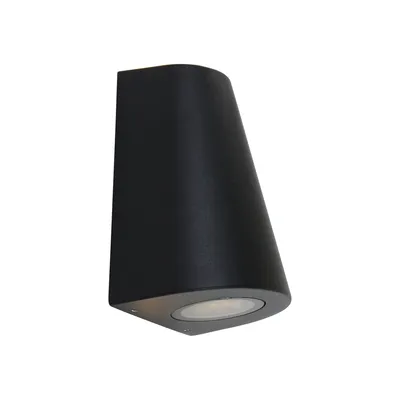 Produktbild von Steinhauer Wandleuchte  1-flammig Schwarz Matt 12,5x7,5cm