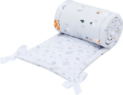 Obrázok produktu pre Bellochi 180x30 cm Ochrana na okraji okraja detská posteľ hraničenie - Ochrana hniezda hlavy mriežka Border Border pre detskú postieľku 120x60 cm, bočné lôžko s ochranou pádu - Apanatschi