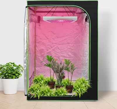 Immagine prodotto di Aopunly Growbox 100*100*200cm Serra per piante da interno Tenda serra