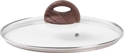 Image de Couvercle MagicHome Marble Line, en verre, 26 cm