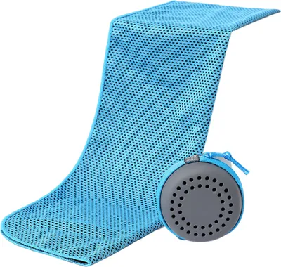 Produktbild von Sporthandtuch, Sommer, kühlende Textur, Yoga-Fitnesshandtuch, leicht, atmungsaktiv, weich, flauschig, faltbar, Laufhandtuch