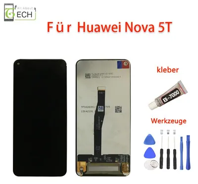 Produktbild von LCD Display für Huawei Nova 5T YAL-L21 Honor 20 Touch TouchScreen Schwarz