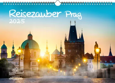 Produktbild von Reisezauber Prag DIN A3 Kalender für 2025 Tschechien Urlaub Ferien - Seelenzauber