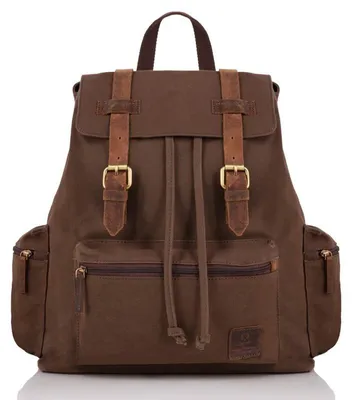 Produktbild von Herren-Rucksack für die Arbeit braun vintage groß Paolo Peruzzi T-24-BR