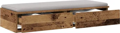 Image de Tiroirs de lit avec tiroir Bois ancien 100 x 36,5 x 16,5 cm