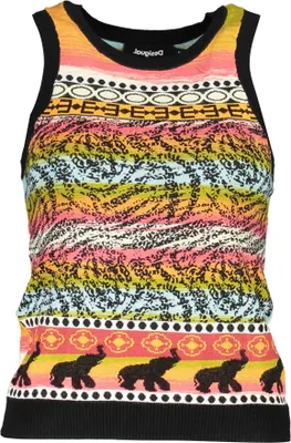 Produktbild von Desigual Damen TOP Schwarz 23SWTKBD_D2BB586_NERO7002 : Größe - XL Größe: XL