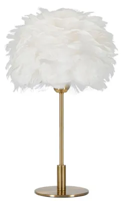 Image de Mauro Ferretti lampe de table sphère à ressort E27 Ø 30x50 cm or blanc