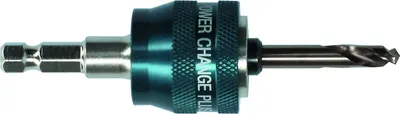 Image de Mandrin Power Change Plus 3/8 pouces 8,7 mm + Foret de centrage HSS-Co Ø 7,15 x 65 mm - BOSCH - 2608594256