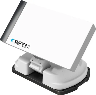 Produktbild von Selfsat Snipe 3 R Single Black Line Vollautomatische Satelliten Camping Antenne mit Fernbedienung