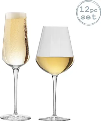Produktbild von Inalto Uno - Kleine Weingläser & Champagnerflöten - 12 Gläser