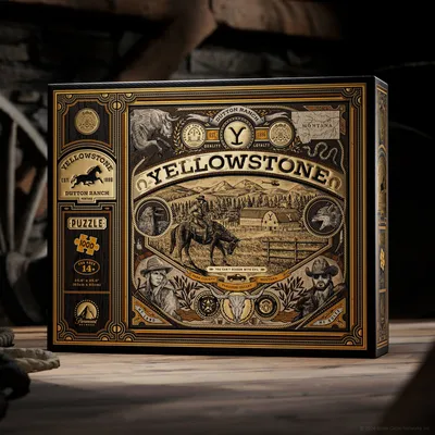 Obrázek produktu pro Yellowstone Vícerozměrná skládačka (1000 dílků)