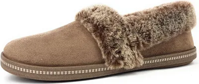 Imagen del producto de Skechers Campfire, zapatillas para mujer, tipo pantufla, color marrón, para uso diario y en casa
