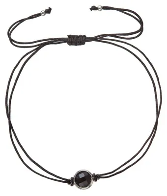 Immagine prodotto di Bracciale Kabbalah nero con cristallo 13041.3 nero