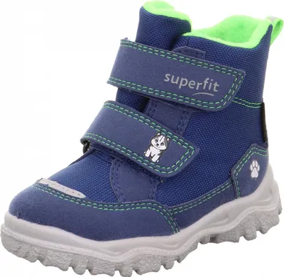 Produktbild von Superfit Jungen Lauflernstiefel HUSKY1 blau Größe EUR 30