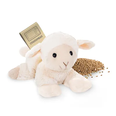 Immagine prodotto di Habibi Peluche Classic giocattolo riscaldante agnello agnello crema miglio ripieno